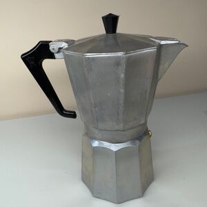 Vintage Pezzetti Italian Coffee Espresso Maker Moka Pot Stove Top Italy